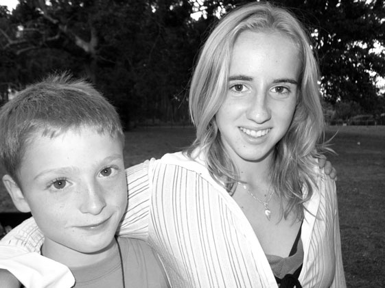 Jonathan Langran, Portrait de deux jeunes 2006