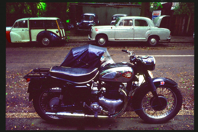 Jonathan Langran, BSA 650 Super Rocket Bishopswood Road